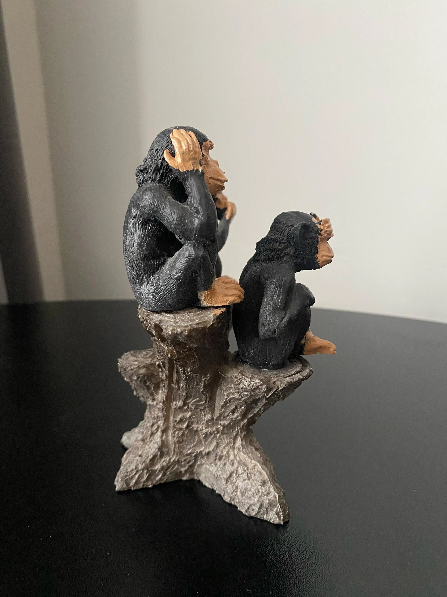 3 Maymun Dekoratif Heykel, Biblo 12*13 Cm. Perabutikdesign