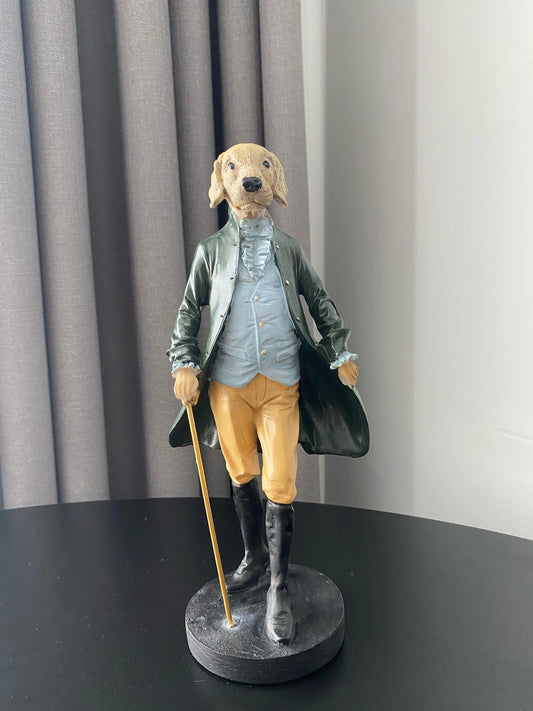 Köpek Figürü Heykel ,Biblo,Dekoratif Perabutikdesign