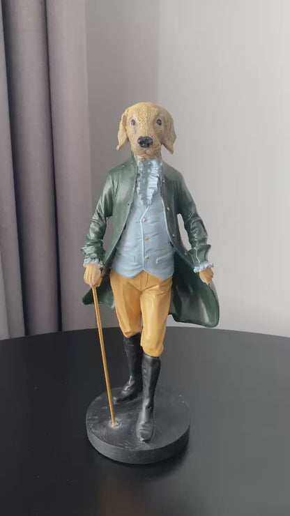 Köpek Figürü Heykel ,Biblo,Dekoratif